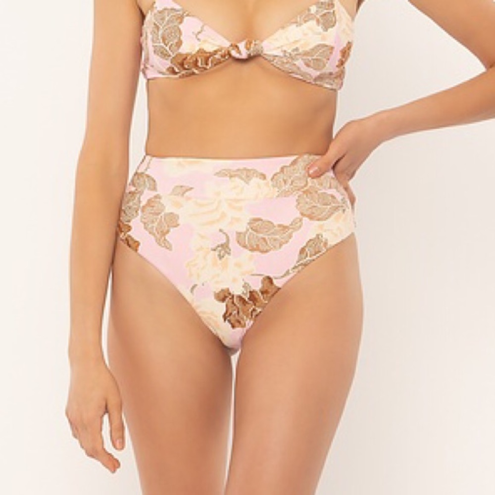 Amuse Society Fleur High Waist Bottom Size M